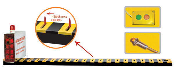 固镇县V3嵌入式闯岗自动扎胎器/阻车器